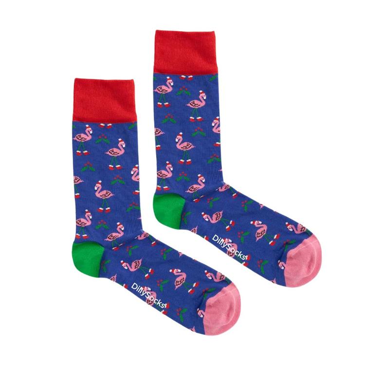 DillySocks Socken Flamingo Fest