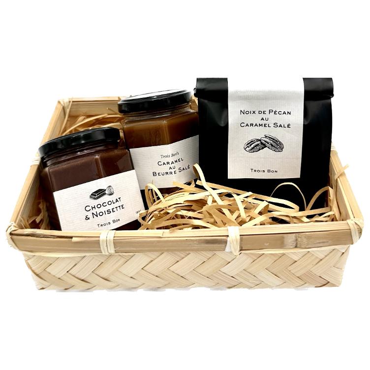 Geschenkkorb Trois Bon