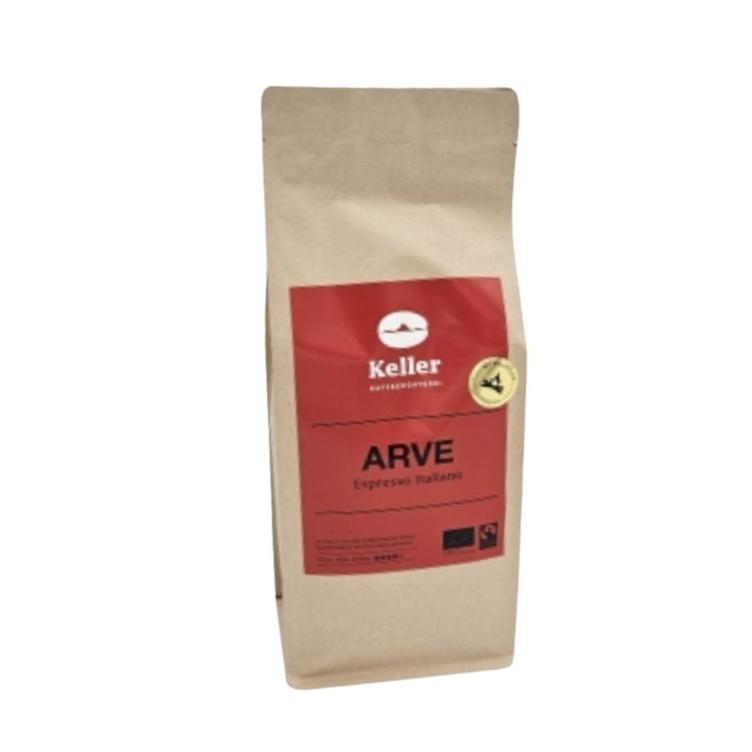 Confezione da 500 g di caffè in grani di pinoli svizzeri