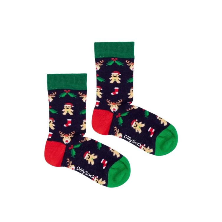Chaussettes DillySocks Petite Nuit en Pain d'Épice
