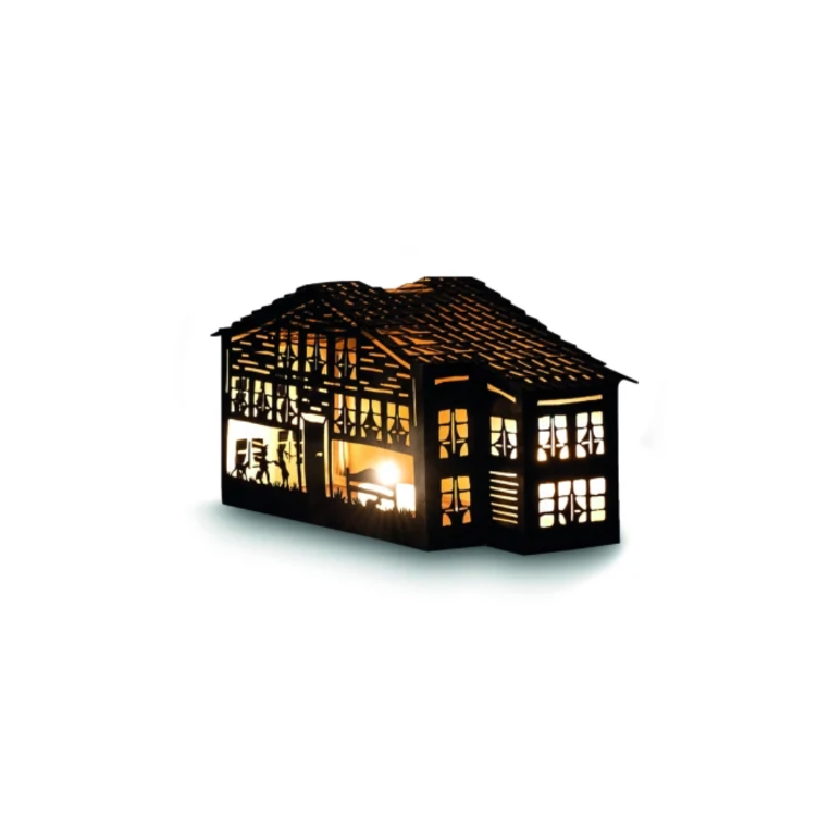 Laterne Chalet midi