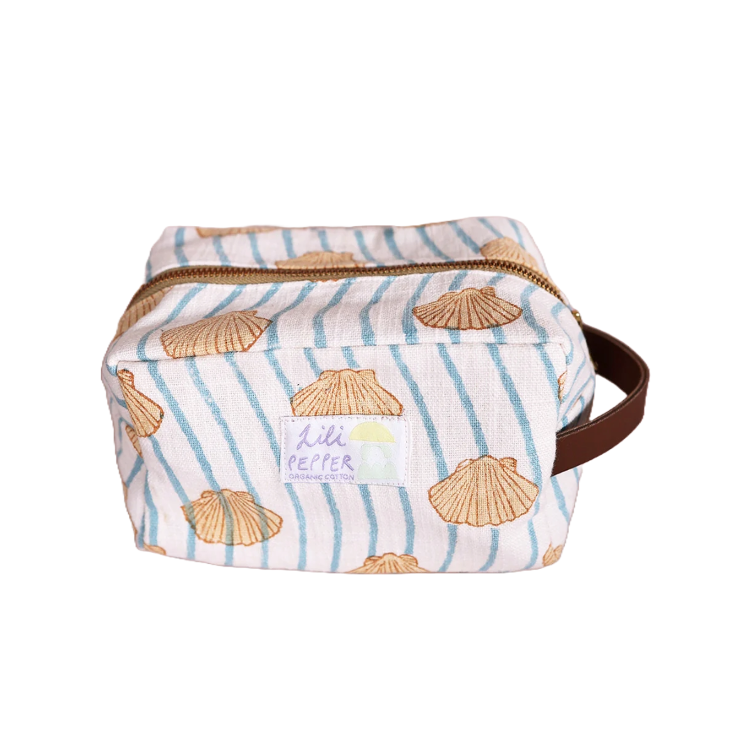 Small Shell toiletry bag