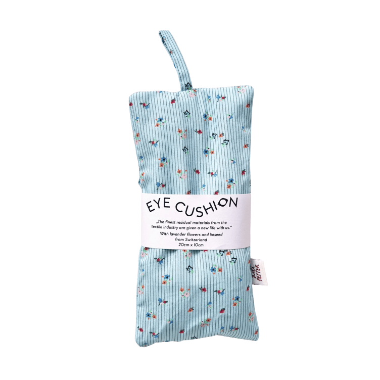 Lili Pepper Augenkissen Flower Light Blue