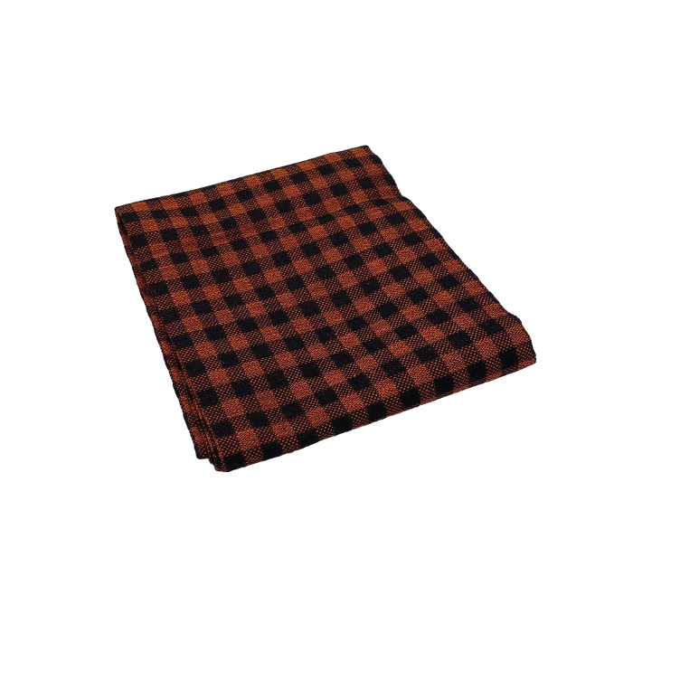 _Küchentuch Kölsch terracotta/schwarz