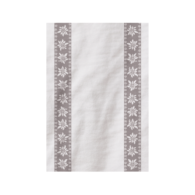 Asciugamano da cucina Edelweiss, tortora