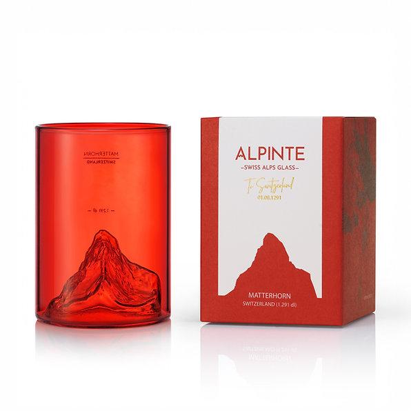 Becher Matterhorn 1ST Edition rot 2.5dl