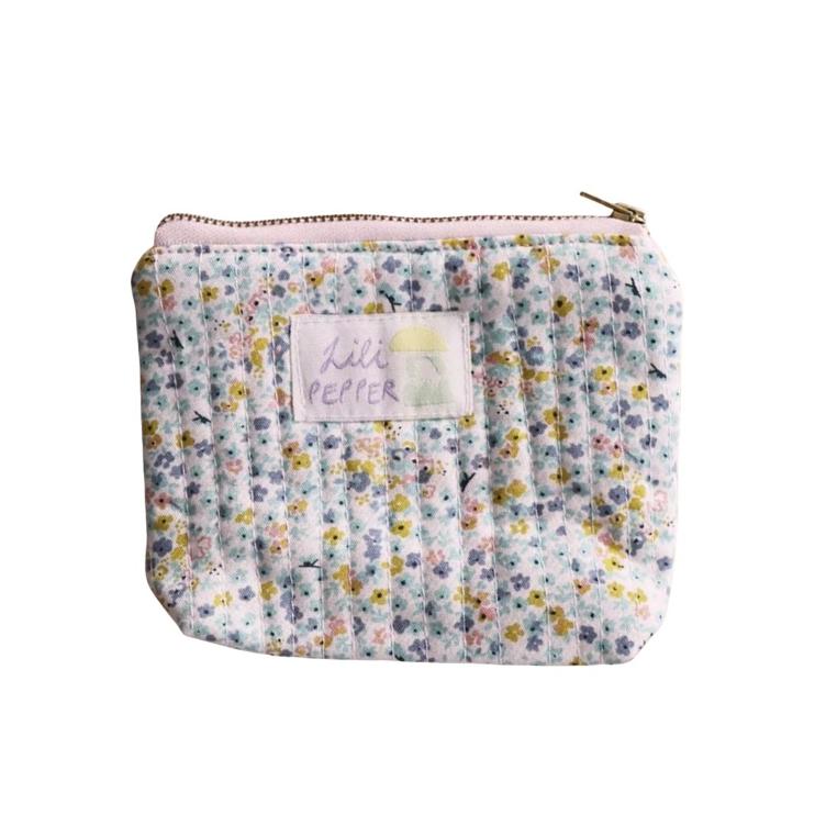 Mini pochette Lili Pepper con bouquet primaverile