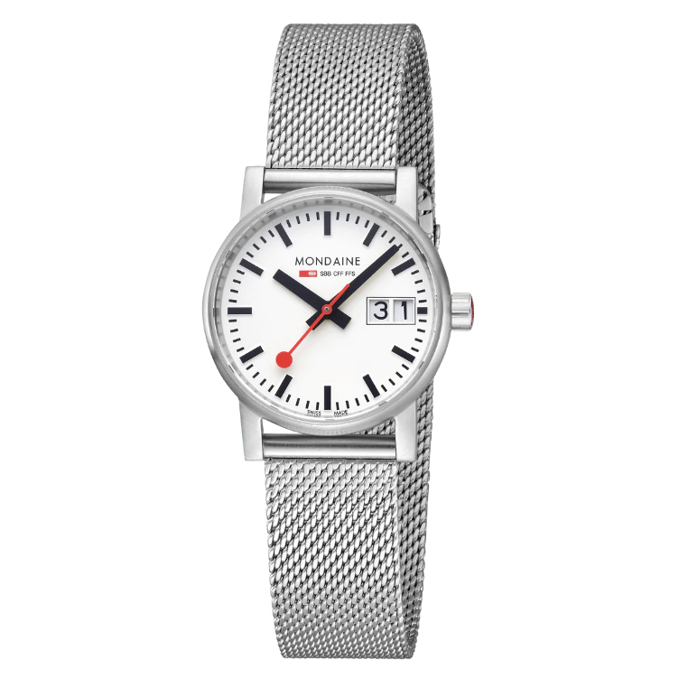 Mondaine Montre-bracelet evo2 en acier inoxydable