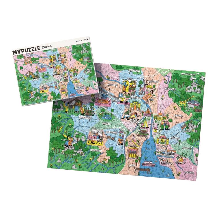 MYPUZZLE Zurich 1000 pieces