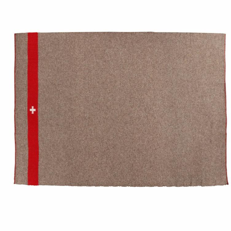 Army blanket rolled with leather strap - 1