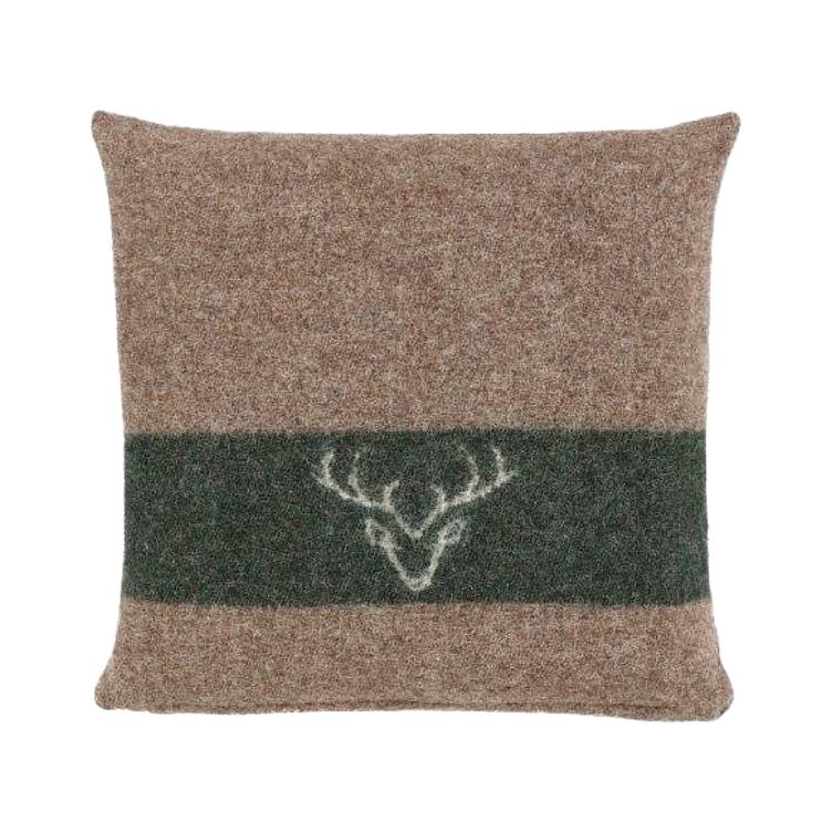 Coussin militaire Cerf 45x45cm