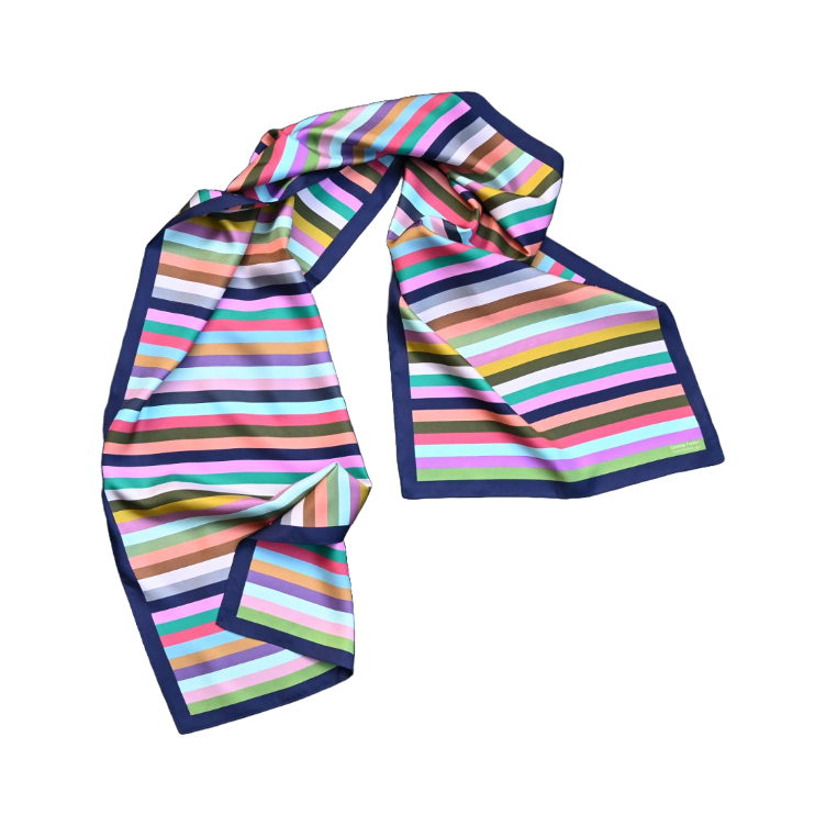 Schal, Seiden-Twill, Tokio sweet