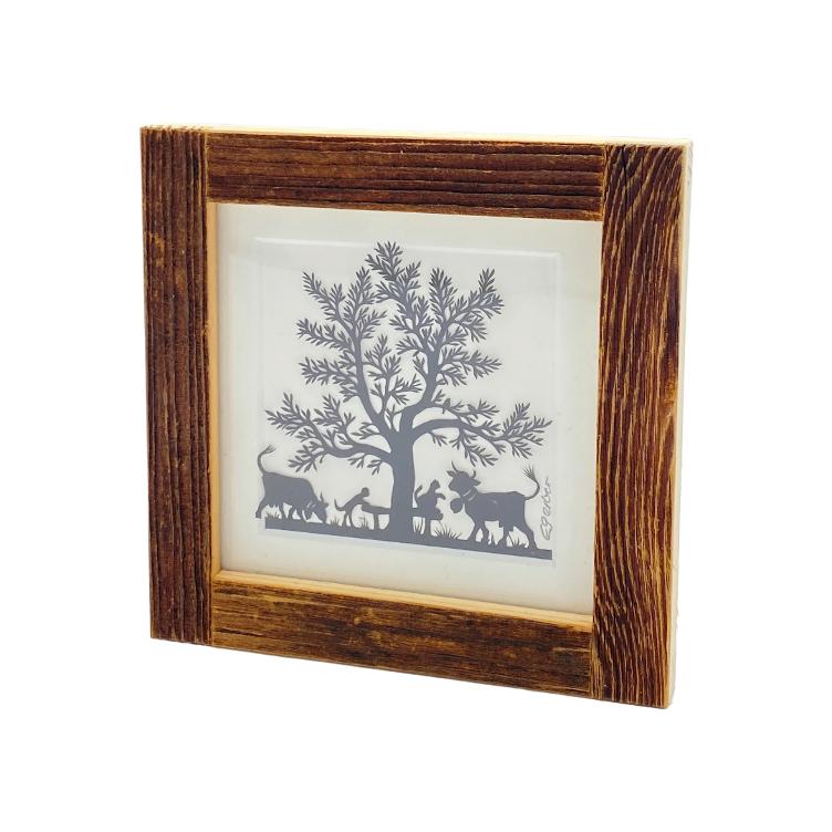 Paper Cutting Nature 14x14cm
