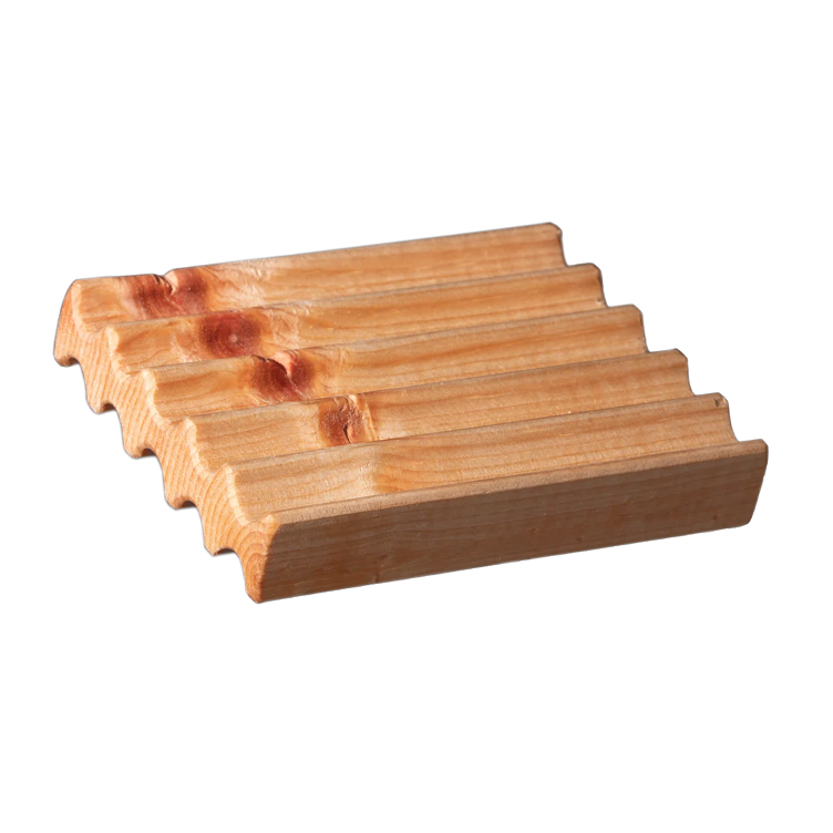 Soap dish made of Swiss stone pine