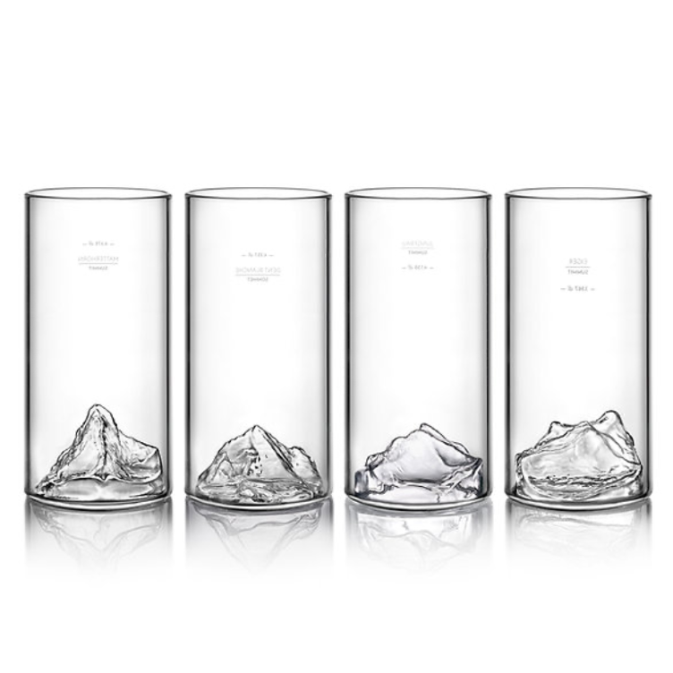 Alpinte Lot de 4 verres à bière 3,3 dl