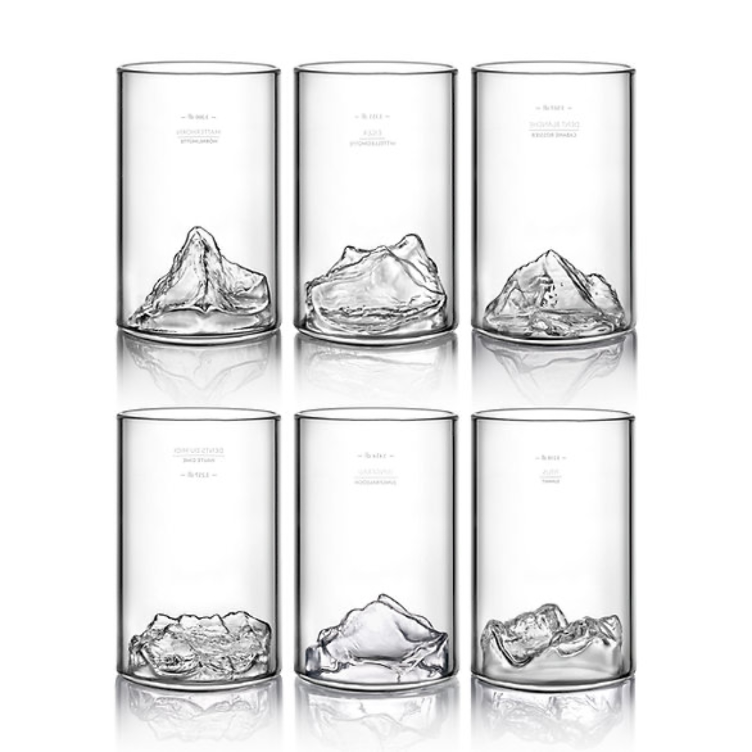 Alpinte Set à 6 Biergläser 3.3 dl