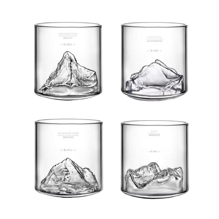 Alpinte Set à 4 Whiskygläser 2 dl