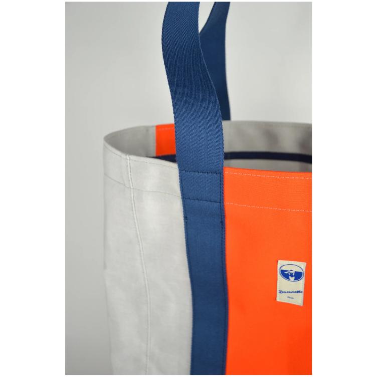 Shoppingbag Blau Orange - 0