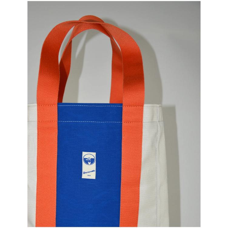 Shoppingbag Orange Blau - 1