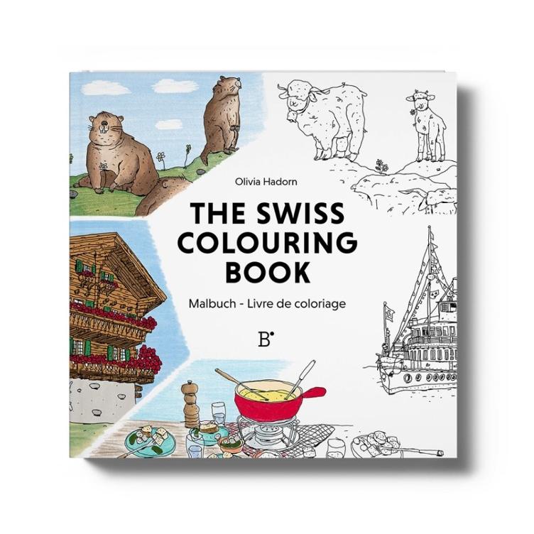 The Swiss Colouring Book