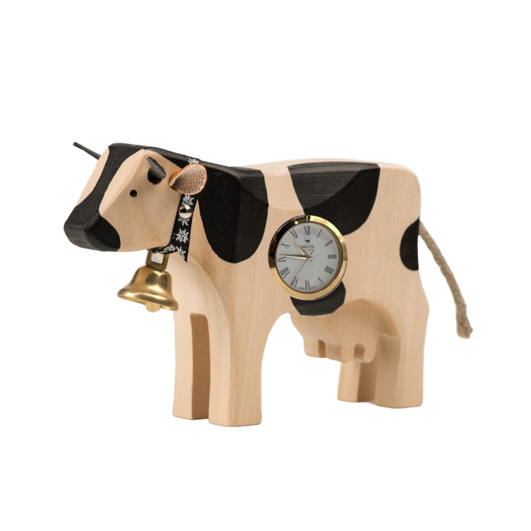 Trauffer Kuh 3 Schwarz mit Uhr