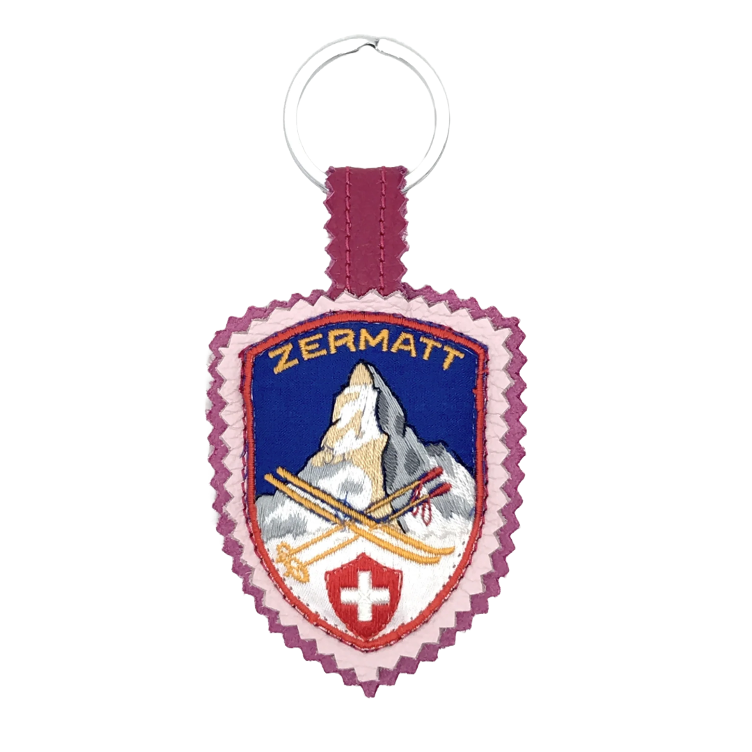 Vintage Zermatt keychain
