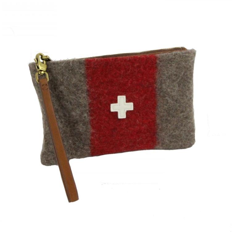 Kleine Tasche mit CH-Kreuz