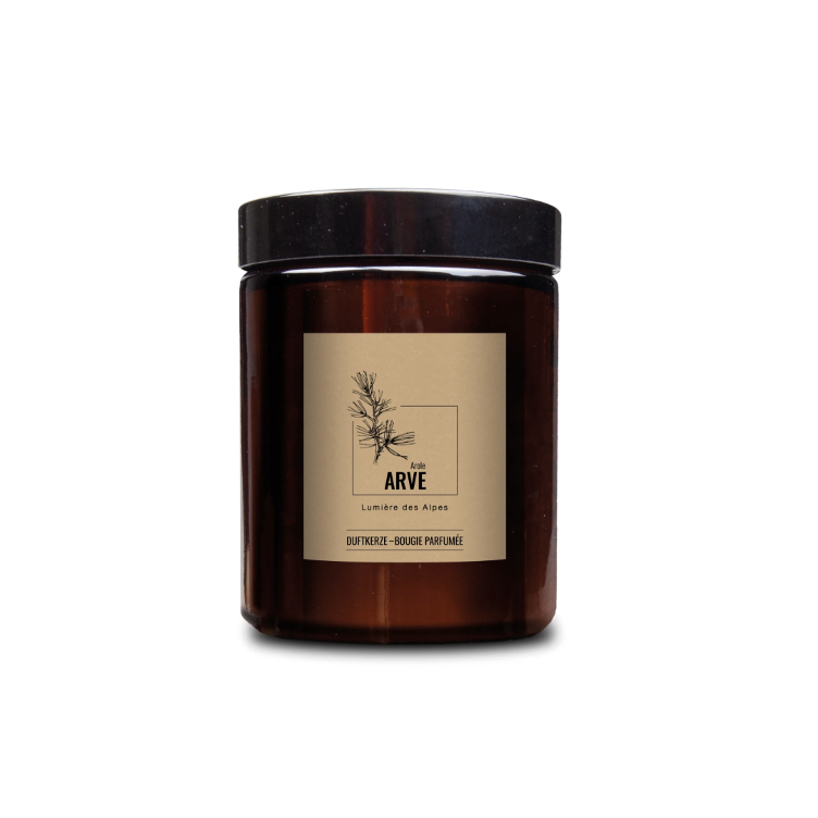 Bougie parfumée Lumière des Alpes Arve