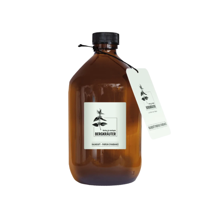 Recharge pour diffuseur de parfum Lumière des Alpes aux herbes de montagne 500 ml