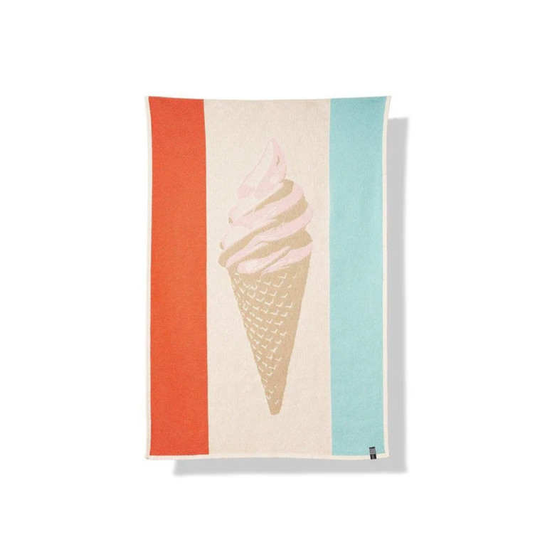ZigZagZurich Cotton Beach Towel Cornetto