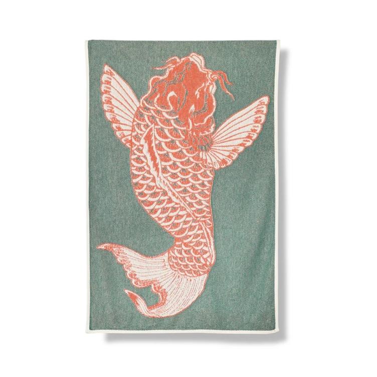 Cotton Beach Towel Koi