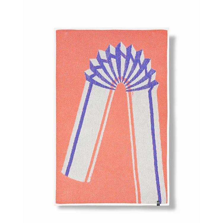 Cotton Beach Towel Straw